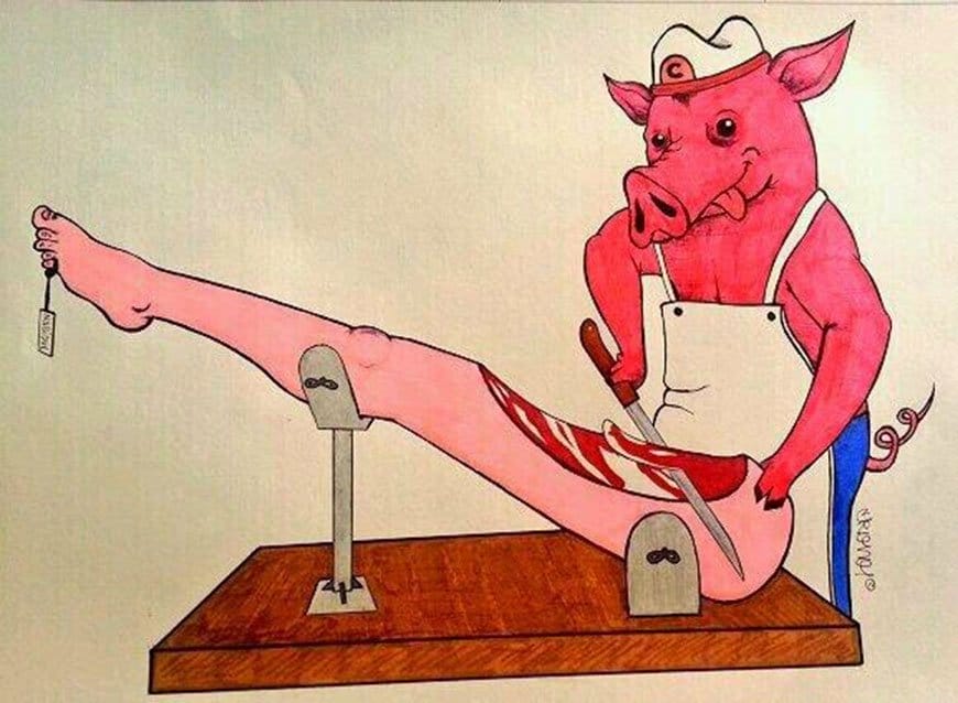 17 Powerful Posters Of Animals Treating Humans The Way They Are Tortured Are Eye Opening.