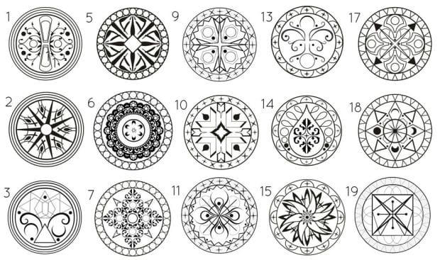 Choose A Mandala And Discover What It Reveals About You