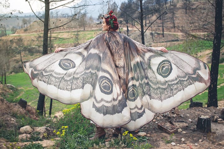 Ethereal Scarves Let You Wrap Yourself in the Beautiful Wings of a Butterfly.