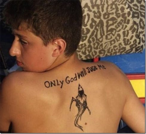 Please Note: Tattoos Are Permanent