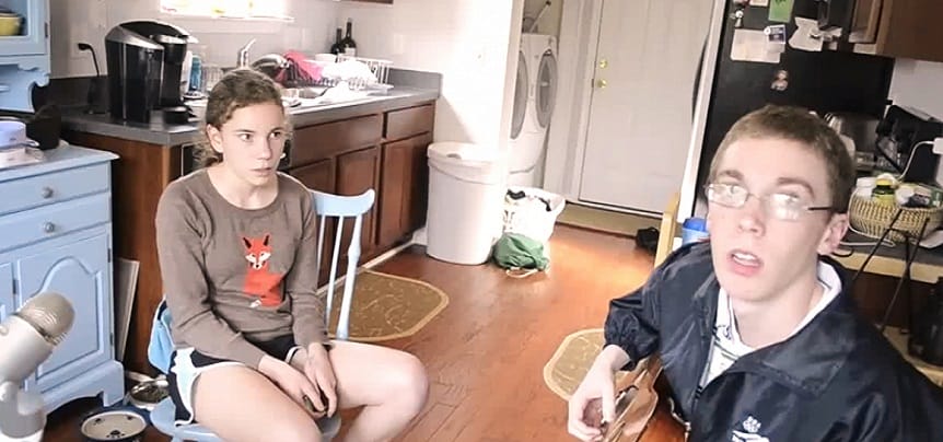Their Mom Asks Them To Sing For The Camera. Once They Begin, I Can't Look Away