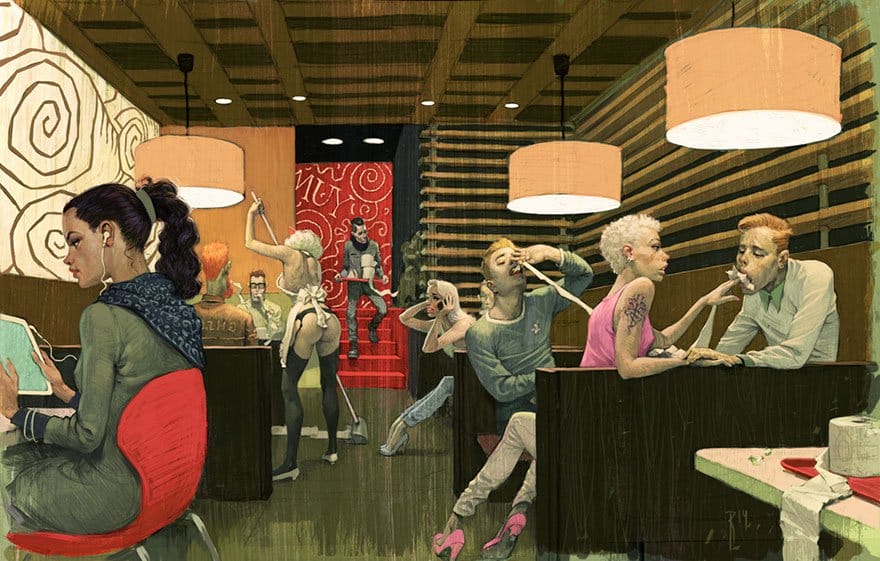 These Disturbing Illustrations Carry The Perfect Hidden Message