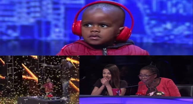 This 3 Year Old Kid Looked frightened, But When He Started Performing, The Judges Lose It!