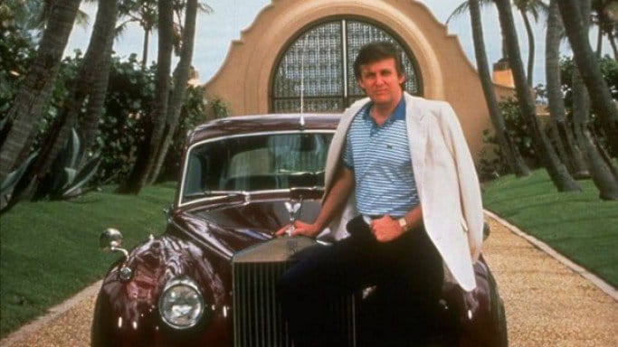 14 Pictures Of Donald Trump That Showcase He's Made Of Money!
