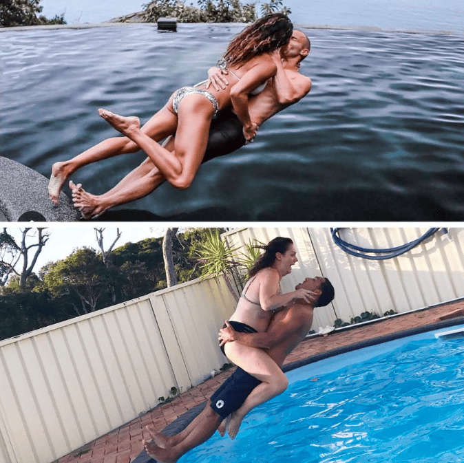 Amusing Recreation Of Your Favourite Celebrity Photos By This Australian Model