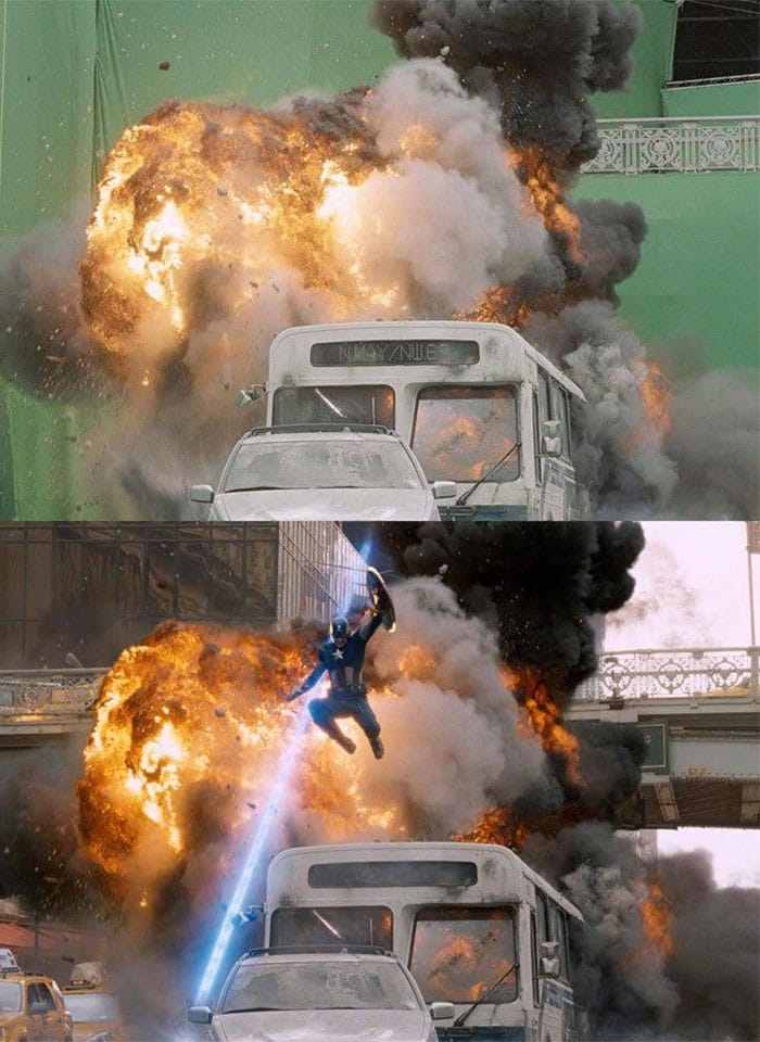 13 Movie Images Before And After Visual Effects
