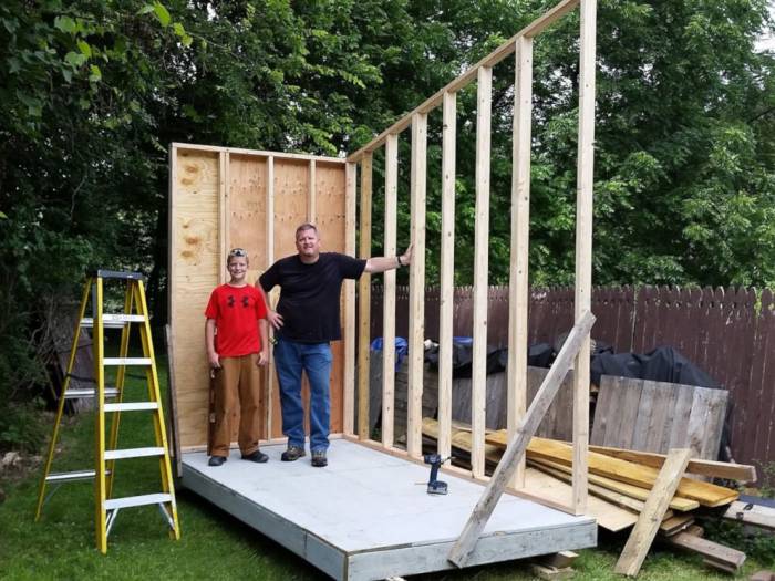13-Year-Old Builds His Own Tiny House In His Backyard And Only Spent $1,500!