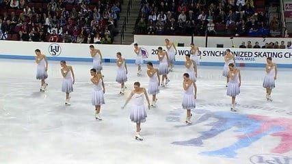 Hypnotizing Performance Of Russian Synchronized Skaters Will Absolutely Blow Your Mind