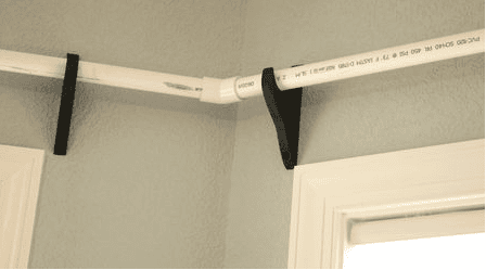 She Put A Long PVC Pipe Up On Her Wall And Grabbed The Spray Paint! The Result? GORGEOUS!