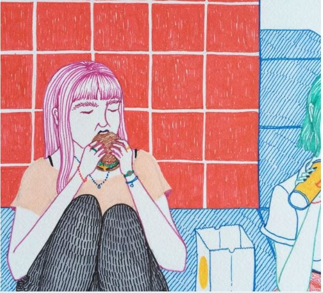 10 Illustrations That Shows What Women's Do When No One Is Watching