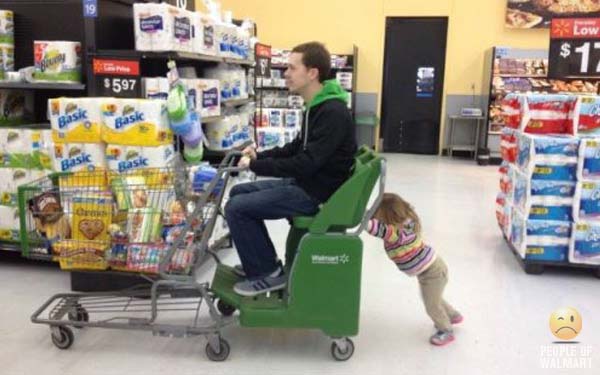 10 Strange And Entertaining Pictures Of Walmart Captured By The Security Camera
