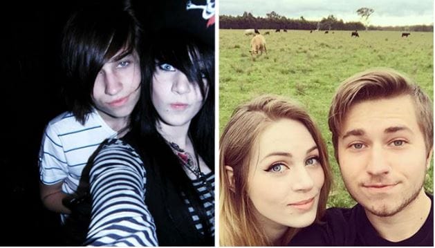 10 Then And Now Pictures Of People Who Have Survived Their Teenage Rebellious Phase Without Any Drama