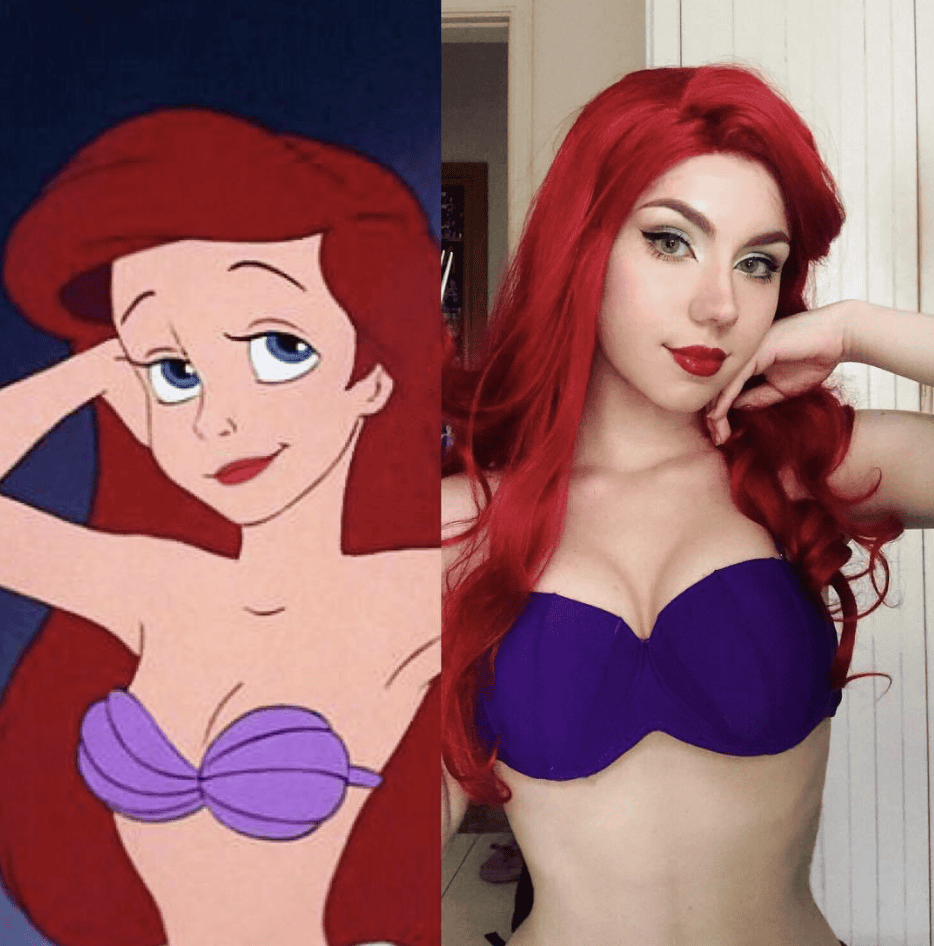 18 Year Old Model From Brazil Cosplays Famous Cartoon Characters