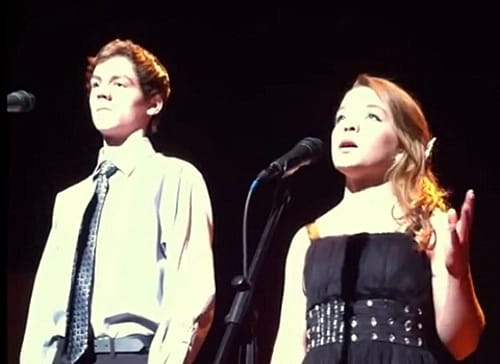 2 Kids Nervously Enter The Stage When They Sing 'The Prayer' Everyone Is Astonished