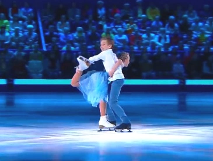 Audience Chuckle As Little Boy Sneaks A Kiss Only To Leave Everyone Weep Afterwards