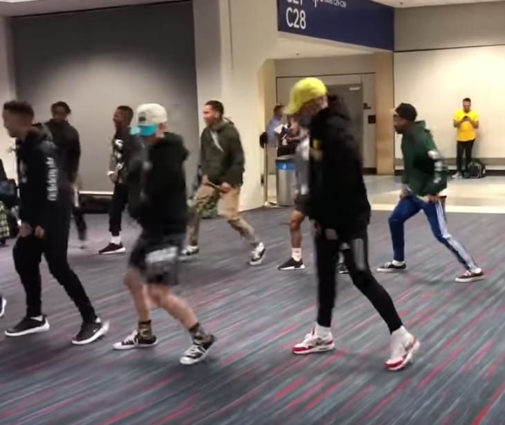 Dancers Trapped In Airport For 6 Hours Hits The Place With Savage Routine