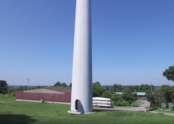 Drone Flies Over Wind Turbine, Tapes Rare Happening Which Amazed Everyone