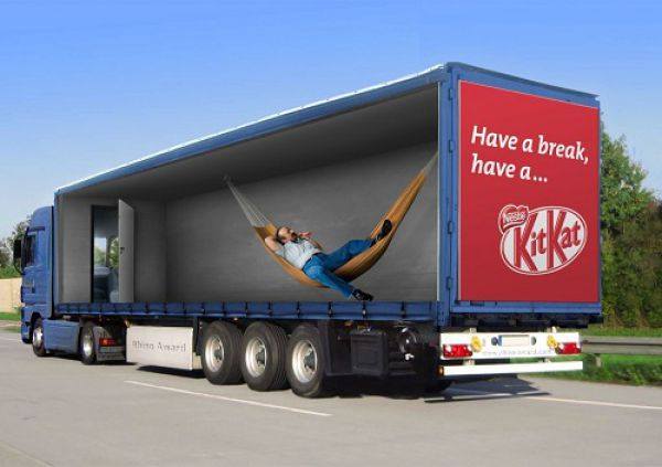 Hilarious Ad Placements On Trucks  Who Stole The Limelight