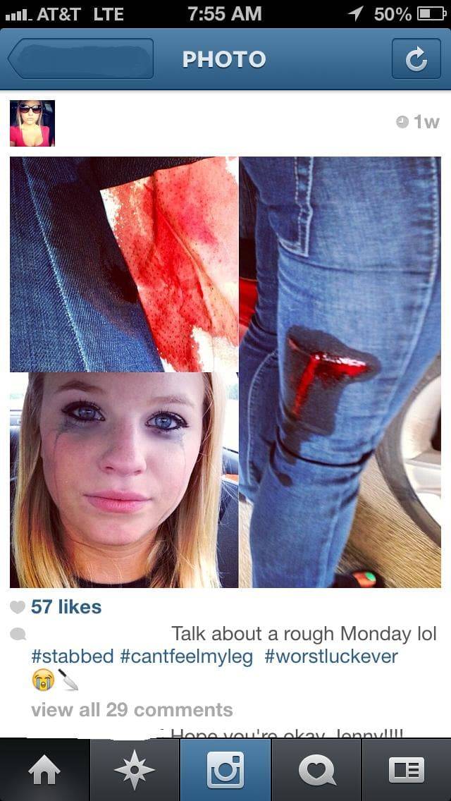 In order to seek attention, they went too far.
