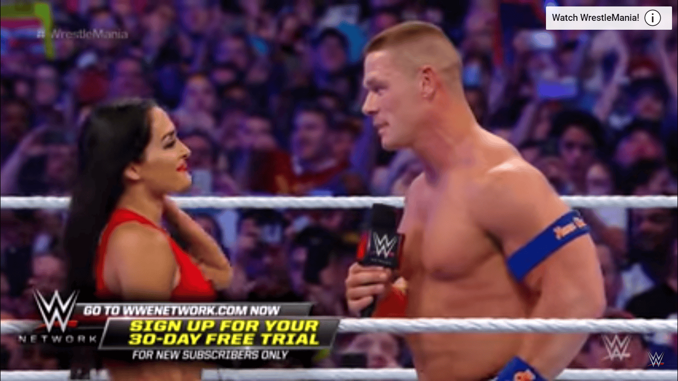 John Cena proposed with a ring in the Ring!