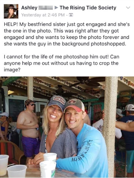 This Couple Asked The Internet Users To Fix Their Engagement Photo. They Soon Regretted This Appeal!