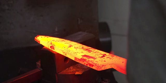 Watch This Knife Specialist Make The Best Knife In the World With Molten Meteorite