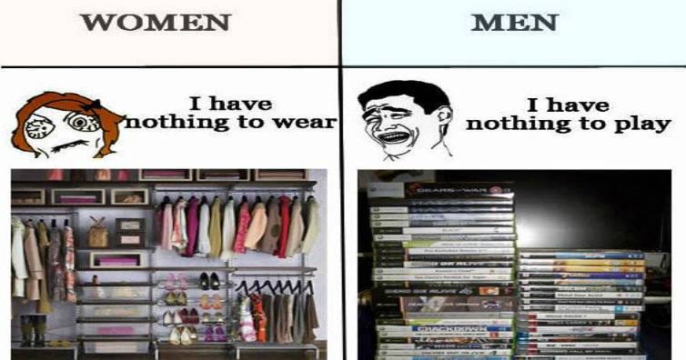 13 Hilarious Pictures That Show The Differences Between Men And Women!