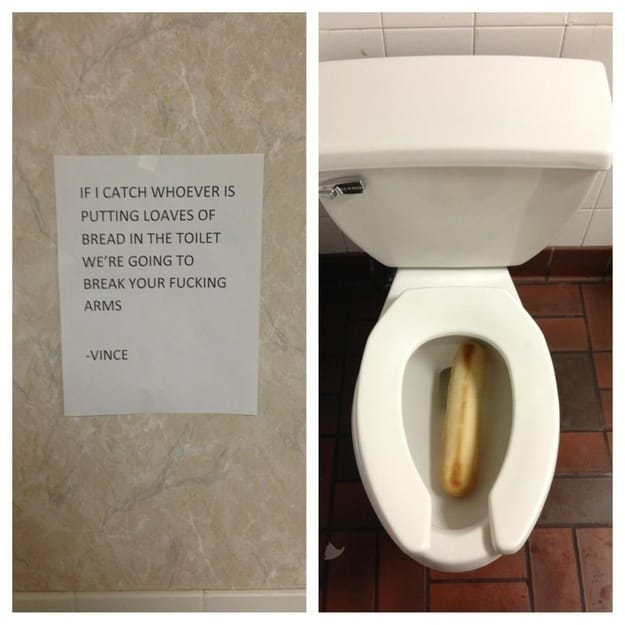 17 Random Notes That Were ACTUALLY Written...No.5 We Admire Your Honesty.