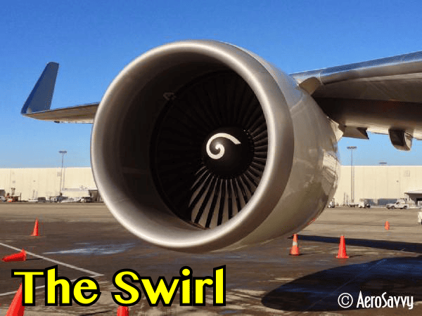 Ever Wondered Why There Are Those White Spirals Inside An Airplane Engine? Here's Why!