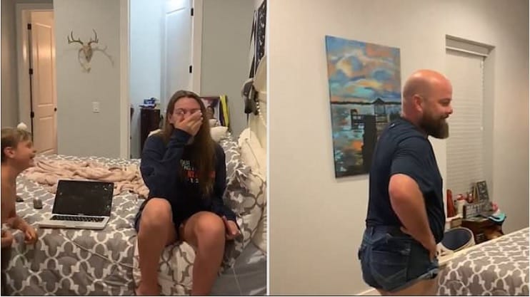 Father Wears Revealing Clothes To Teach His Daughter A Lesson