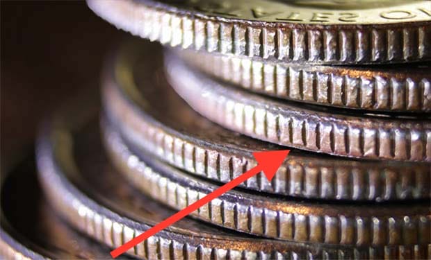 Historical Ridges On The Sides Of Coins