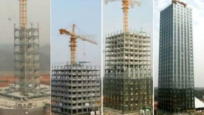How 30 Story Building Completed In 15 Just Days