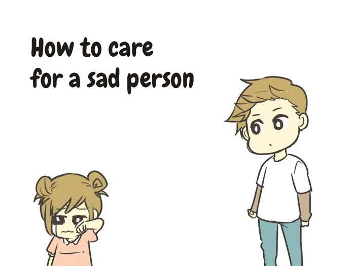 How To Take Care Of A Sad Person 10 Steps  Web Boxes