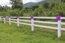 If You Come Across A Fence Post Painted Purple, It  Means This
