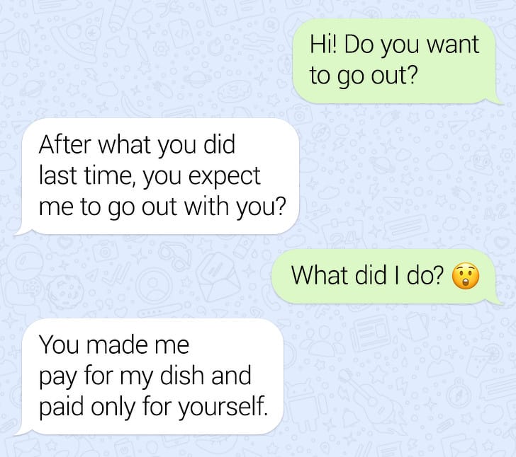 This Guy Refused To Pay For The Girl On Their First Date It Caused Quite The Internet Furore!