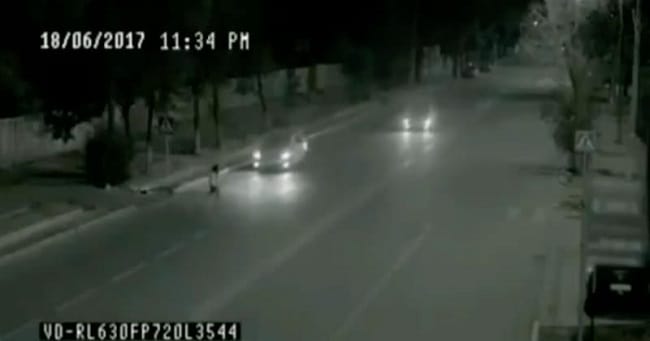 Video of Ghost Man moving at lightning speed to save young girl's life has broken the internet, but is it real?