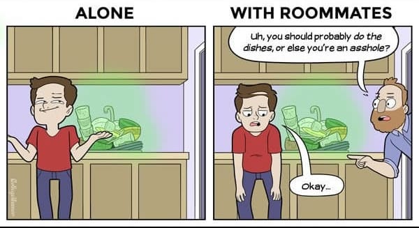 Why Living With Roommates Is Way Better Than Living Alone