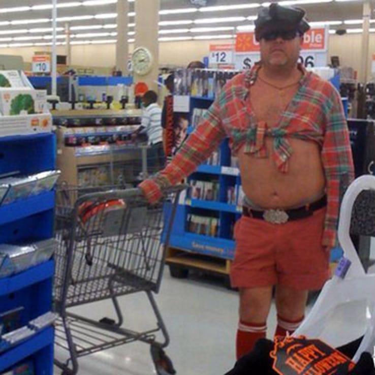 12 Unimaginable Items People Actually Wore To Walmart
