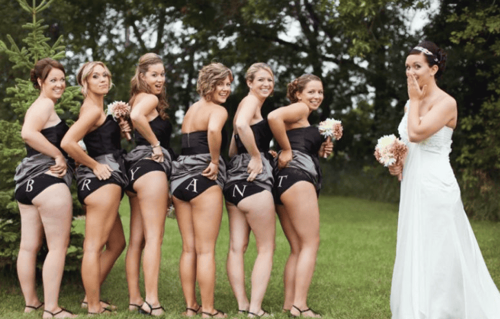 20 Spicy Wedding Pictures Of All Time. Bye, Bye, Decency!