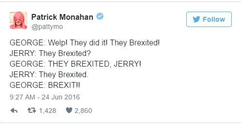 21 Brexit Tweets You Can Enjoy Even Though You're Dumb AF.