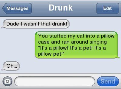 These 14 Drunk Text Conversation Pictures Will Make You Laug