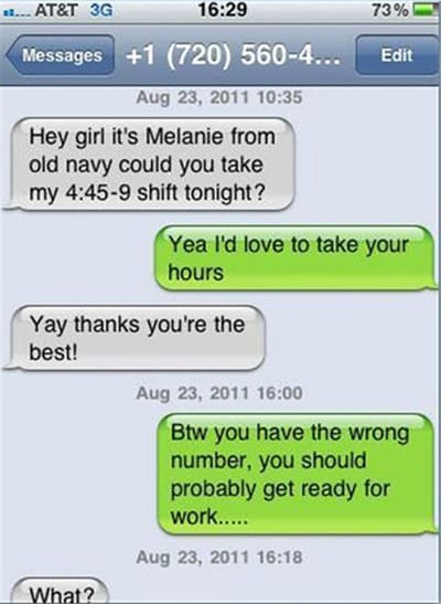 Wrong Number Replies In A Funny Way To The Texts