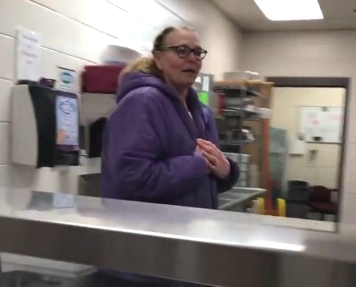 Lunch Lady Was Called For Emergency Shift And Gets Trapped By A Stranger Who Stalks Her