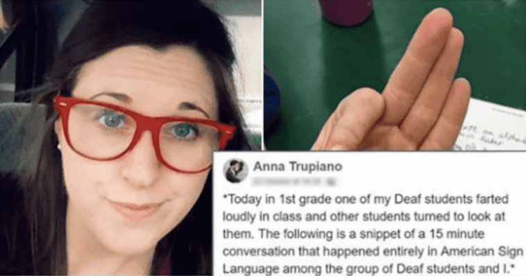 Teacher Told Her Deaf Students That Farts Make Sound And Their Reaction Was Amusing
