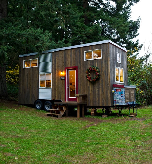 Walk Through This Beautiful Tiny Home. A Single Mom Built It After Losing Her Home In Divorce