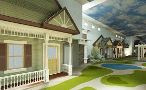 Don't Let The Outside Of This Nursing Home Fool Ya! Because Inside It Is A Familiar 1940's Neighborhood!