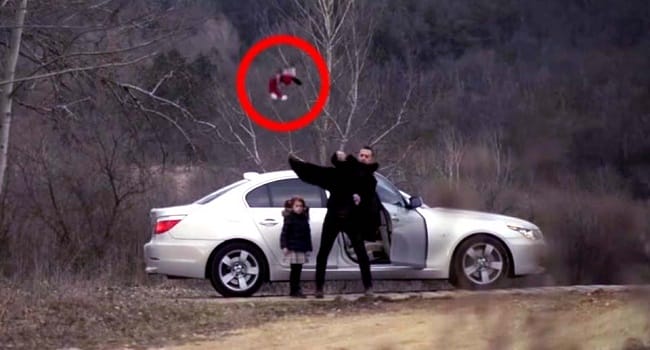 A Dad Throws Her Doll and Drives Away. When He Looks In the Rear-View Mirror, My Heart Breaks.