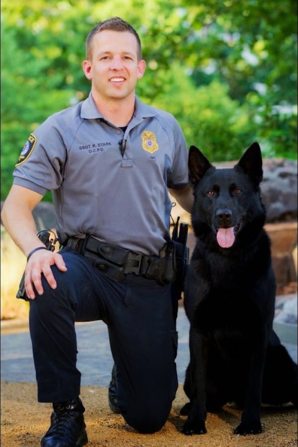 A Police Dog Was Killed. Watch What His Handler Does Beside His Casket.