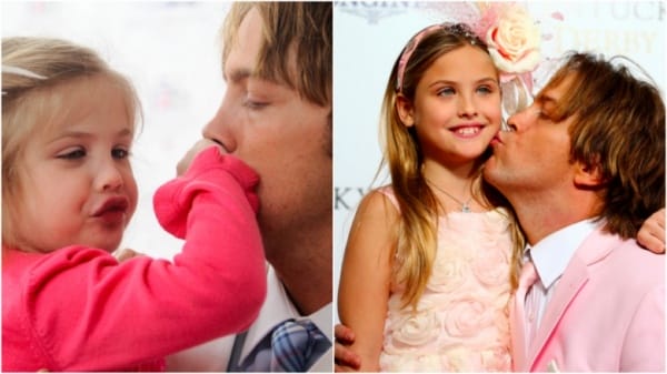 Dannielynn Birkhead then and now