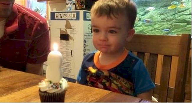 He Couldn't Blow Out His Candle. Dad's Solution? This Is Some Smart Parenting!